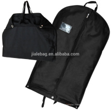 Dustproof Mothproof Durable black Foldable Non Woven garment bag